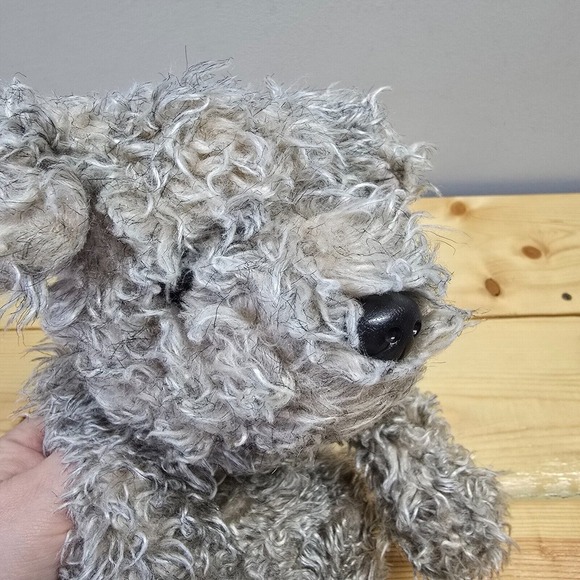 TY‎ Classics Dog Plush Rags Gray Stuffed Animal Floppy Scruffy Toy 2000 Vintage - Picture 5 of 11